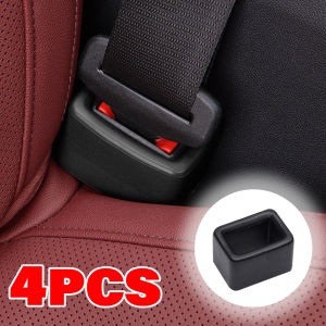 Car Seat Belt Buckle Cover Universal Car Safety Belt Anchor Socket EVA Anti-collision Protection Cover Car Interior Modification