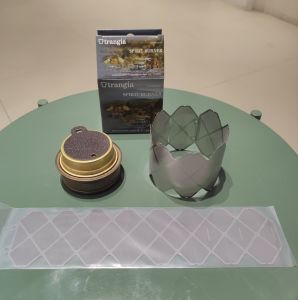 Trangia Outdoor Alcohol Stove Set with Windshield Stand And Fire Maple Heat Collecting Pot Efficient And Reliable Stove Kit