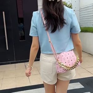 Tas Selempang Fashion Wanita Free Rantai Tas SlingBag Import - SC113