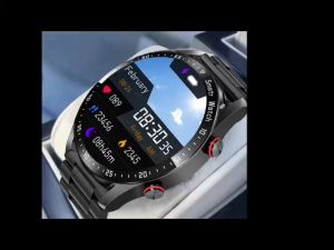 2024 New Bluetooth Call Smart Watch Men Waterproof Sport Fitness Tracker Weather Display Man Smartwatch Para Android IOS Watch