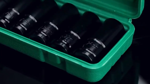 REAIM 10/20 PCS 1/2" Impact Wrench Socket Set Carbon Steel Hex Bit Adapter for Car Motorcycle Repair 8-32mm