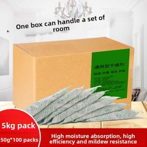 MONLEYTA | Internal Moisture Absorber 50g Packets Of Green Limestone Drying Agents For Food Mold Proofing Wardrobe Room Cellar Moisture Absorption