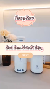 Bình đun hâm nước pha sữa di động cầm tay MOAZ BEBE MB114