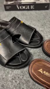 Sandal Pria Dewasa Adiero Sendal Kulit Selop