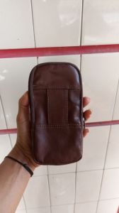 Dompet HP / Tempat HP Kulit Untuk Pinggang
