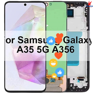 Màn hình Sam//Sung A35 5G LCD liền khung