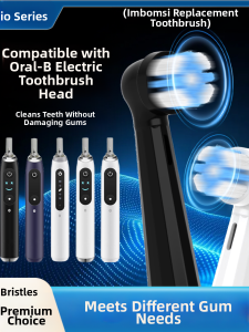Oralb Compatible Electric Toothbrush Head Cloud Sensation Micro Vibration Small round Head Brush Head Io8/io9/io7 4091