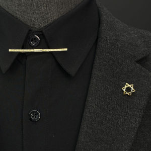 Hexagon Star Simple Geometric Brooch