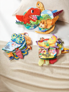 Auby | Biteable Tearable Cloth Book Toy