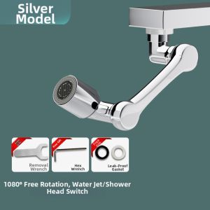 BESTH | Anti-Splash 360 Degree Rotating Faucet Extender Mechanical Arm