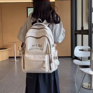Backpack SJM SIJIMIAO กระเป๋าเป้ สะพายหลัง กระเป๋านักเรียน กระเป๋าเป้เดินทาง จุของได้เยอะ