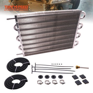 PRO 8 Rows heavy duty Universal hayden Transmission Oil Cooler cooling 8 Pass Engine Cooling Radiator Kit