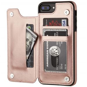 Leather Retro Card Holder Flip Cover for iPhone 15 14 13 12 11 Pro Max Mini Wallet Case XR X XS Max 8 7 6S 6 Plus SE3 2022 2020