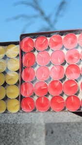 [SG STOCK] 4/8 Hours Smokeless Fragrant Candle 100pcs Buddhist Supplies For Light Butter Lamp Hari Raya 酥油灯 中元节 长明灯