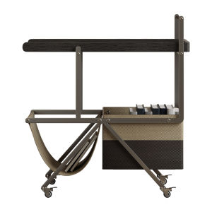 Movable Side Table Cart