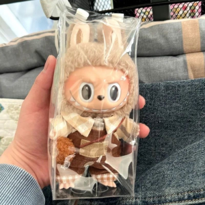 1 Chiếc Trong Suốt Matt  búp bê Series Hộp Hiển Thị Di Động Chống Thấm Nước Túi Bảo Quản Hộp Đựng