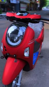 STRIPING STICKER honda scoopy Stylish 2024 2025 Red Merah Doff