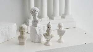 Ornamen Patung Roman Mini Statue Gaya Nordic Ancient Greek David Athena Morpheus Apollo Venus