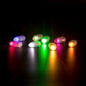 GenOptics Aura Essence Mini Sashimi Button Electronic Handmade Small Colored Lights LED Lantern Decoration Small Lamp Beads Self-Lighting without Plug-in