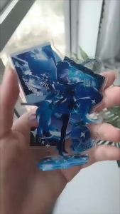 Cute Anime Hatsune Miku Desk Plate Models Cartoon Acrylic Stand Model Toy Action Figures Valentines Day Gifts