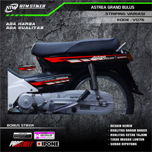 Striping variasi honda astrea grand bulus