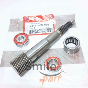 As Pully Belakang Beat Fi Vario 110 F1 Spacy Scoopy Fi + Bearing Puli Bambu Bak Cvt 6002 Lahar Poli