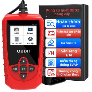 Máy Quét OBD2 Ô Tô Dụng Cụ Chẩn Đoán Động Cơ Đọc Mã Lỗi Màn Hình Màu Bộ Dụng Cụ Kiểm Tra Quét Lỗi Xe Hơi