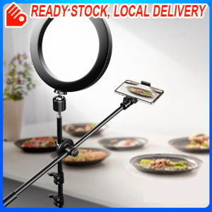 Portable Live Selfie Ring Light 26cm Phone Photography Video Product Shooting Desktop Tripod