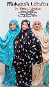 Mukenah Anak Motif Labubu & Jersey Umur 6-13 Tahun