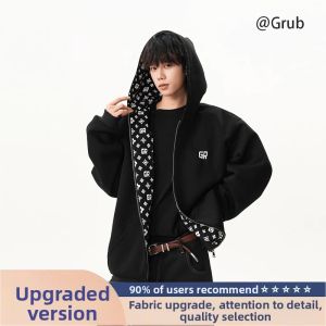 Grace Rub | Heavyweight Printed Vintage Couples Hoodie