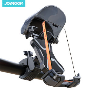 JOYROOM Bike Phone Holder Mount 1s Quick Lock Universal Motorcycle Phone Mount With All-Weather Sunshade JR-ZS528
