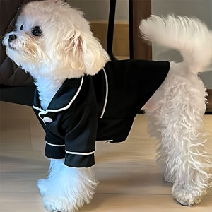 Dog Clothes Autumn Pajamas Pet Autumn Anti-Lint Bichon Teddy Shirt Homewear Small Size Dogs Clothing