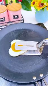 WARS Spatula Penggoreng Dengan Penjepit Klip Barbeque Stainless