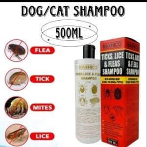 Maxhico tick lice&fleas shampoo for dogs
