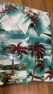 สินค้ามีพร้อมส่ง เสื้อลายดอก เสื้อ เสื้อฮาวาย เสื้อเชิ้ต แฟชั่นผู้ชาย เสื้อสงกรานต์ เสื้อเชิ๊ตลำลอง เสื้อผ้าผู้ชาย ผ้าสปันพิมส์ลายต้นมะพร้าว006 สามารถใส่ได้ทั้งชาย-หญิง