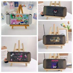 Ốp Lưng Nintendo Switch OLED Ốp Bảo Vệ TPU Mềm Ốp Lưng Hoạt Hình Gấu Dâu Tây Trong Suốt Chống Trầy Xước Cho Nintendo Switch OLED