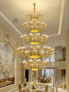 LAIDENG | Bronze European Chandelier