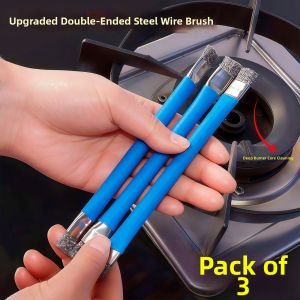 YOULE | Durable Double-Headed Kitchen Stove Brush