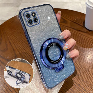 Huawei Mate 10 SE Phone Case Transparent Silicone Full Cover Protective Shell with Stand Mens Style Anti-Fall for Men And Women