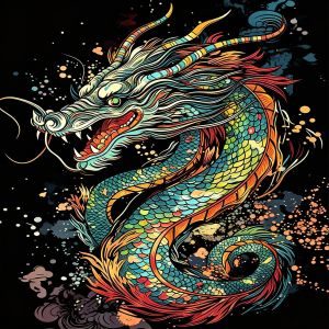 HUACAN Cross Stitch Kit Dragon Animal Embroidery Novelties 11CT DMC Thread Needlework Home Decor Items Pctures Printed