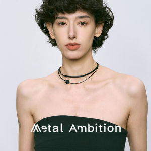 Double Layer Rose Flower Necklace Womens Fashion Jewelry Sweet Cool Style Choker Clavicle Chain Luxury Sensation Summer Accessory