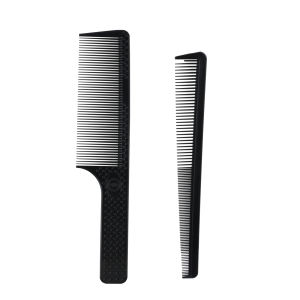 other | 2Pcs Professional Tapered Barber Comb Set Heat Resistant Hair Cutting Comb Fine & Wide Teeth Styling Comb for Barbershop Home