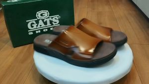 Gats LS 205 Sandal Sendal slip slide slop selop Kasual Casual Kulit pria laki laki dewasa