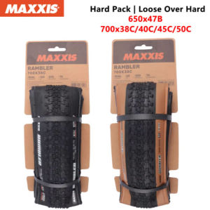 MAXXIS RAMBLER Gravel Tire 700x38/40C/45C 650x47B Bicycle Folding Cyclo-cross Gravel Outer Tire Anti Puncture TUBELESS Bike Tyre