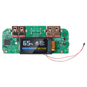 22.5W Fast Charging Module TFT Color Screen Digital Display Mobile Power Motherboard 3.7V Ternary Lithium Battery Motherboard