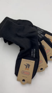 ถุงเท้าใส่ทำงาน ข้อกลาง Freesize แพ็ค 6คู่12คู่ สินค้าพร้อมส่ง