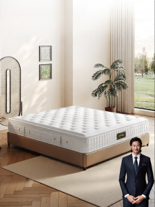Latex Hard Pocket Spring Mattress For Lumbar And Spine Support