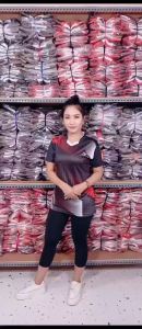 Kaos volly printing wanita free custom nama / kaos badmininton wanita / kaos olahraga wanita