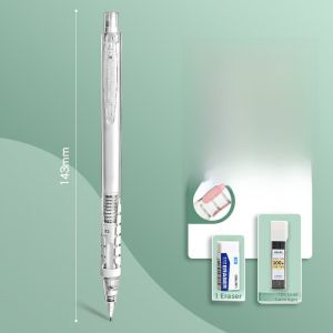 Deli Automatic Pencil Student Special 0.7 Not Easy to Break Core Fully Automatic Lead Output 0.5 Activity High Aesthetic Value