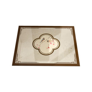 Transparent Thick Soft New Chinese Style Door Mat